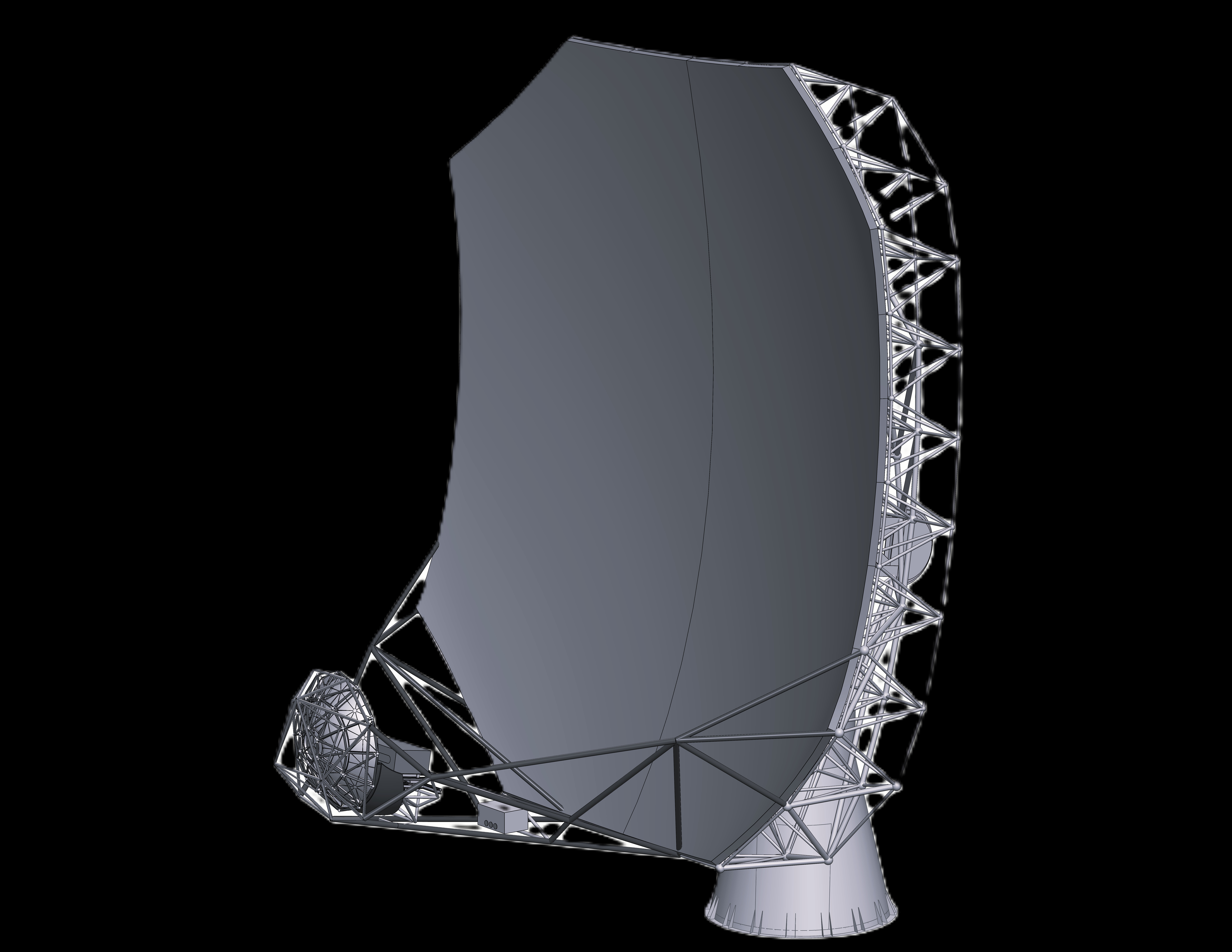 ngVLA Radioteleskop Spiegel und Strukturkomponenten